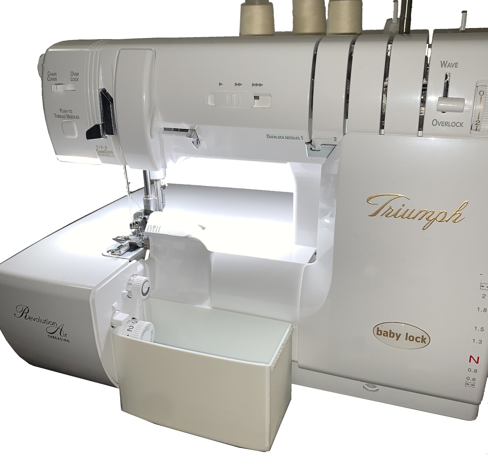 Custom Made Trim Bin Scrap Catcher for Babylock Triumph or Etsy