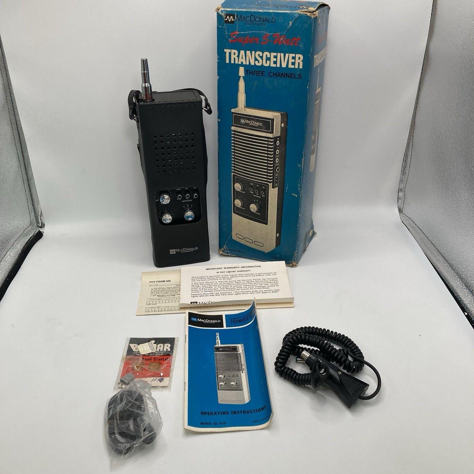 Vintage Transceivers - Etsy