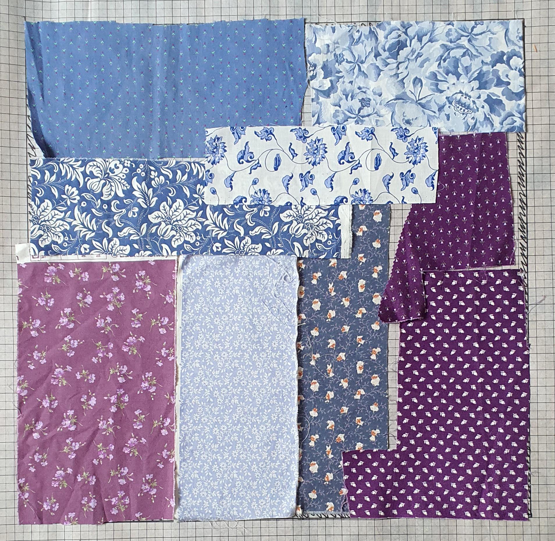 Laura Ashley Blue Floral Fabric - Etsy