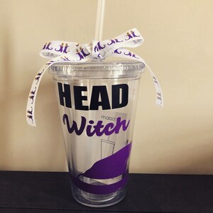 Head Witch tumbler