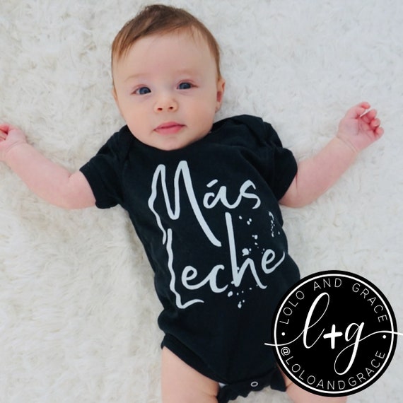 mas leche onesie
