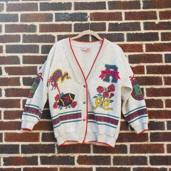 Letterman Cardigan Etsy
