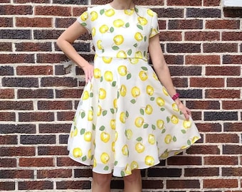 XXS vintage 90s Ma Poupee golden apple skater dress (girl's 14)