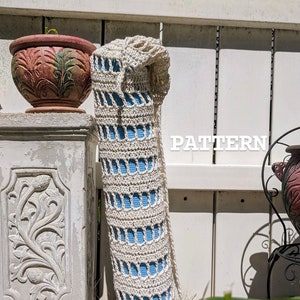 Naiad Yoga Mat Bag Crochet Pattern | Crochet Yoga Mat Bag Pattern