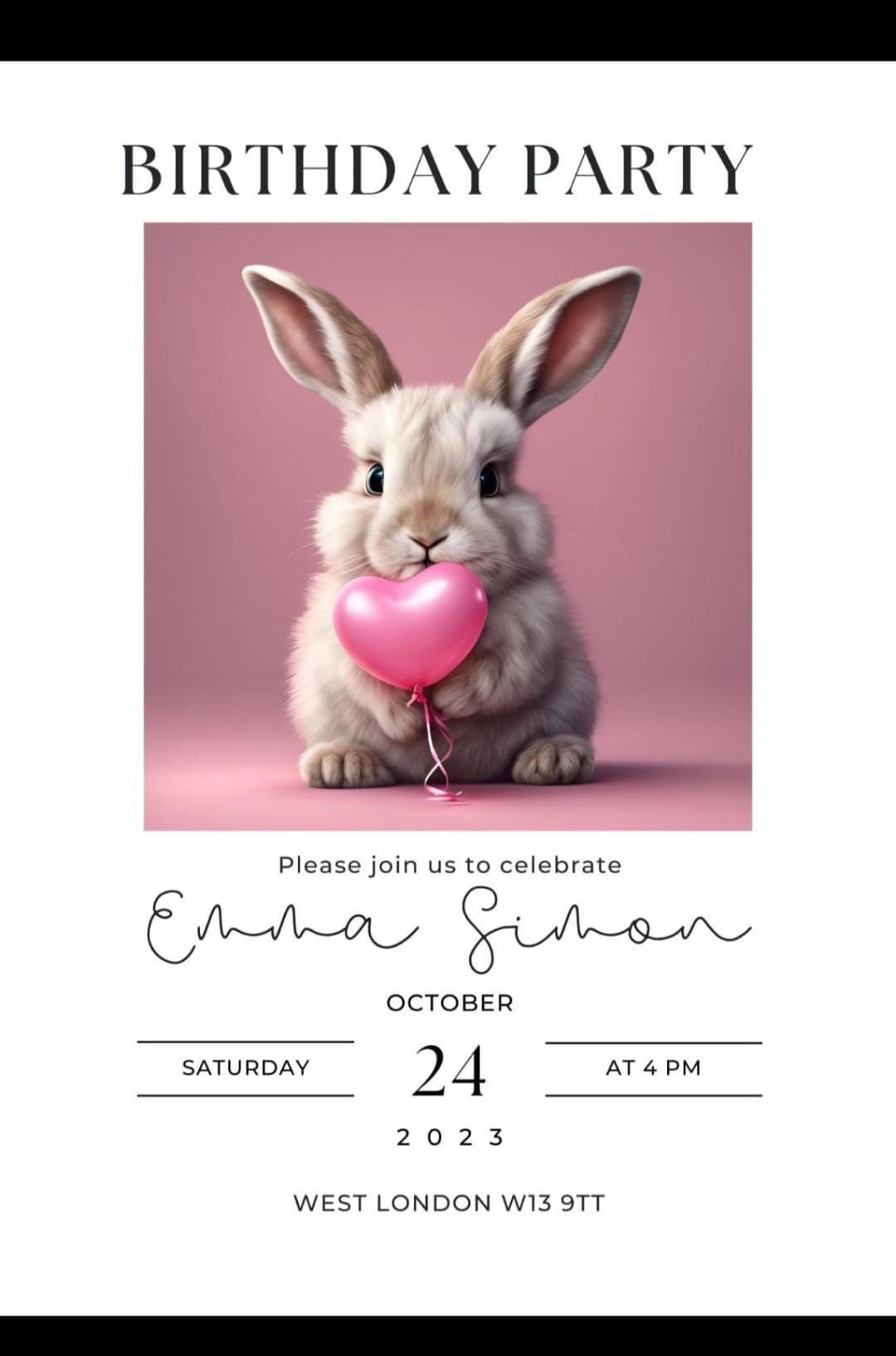 Childrens Birthday Party Invite Template Etsy childrens-birthday-party-invite-template-etsy