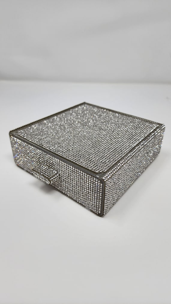 Rhinestone Storage  Crystalline Crystal Containers with Storage Case