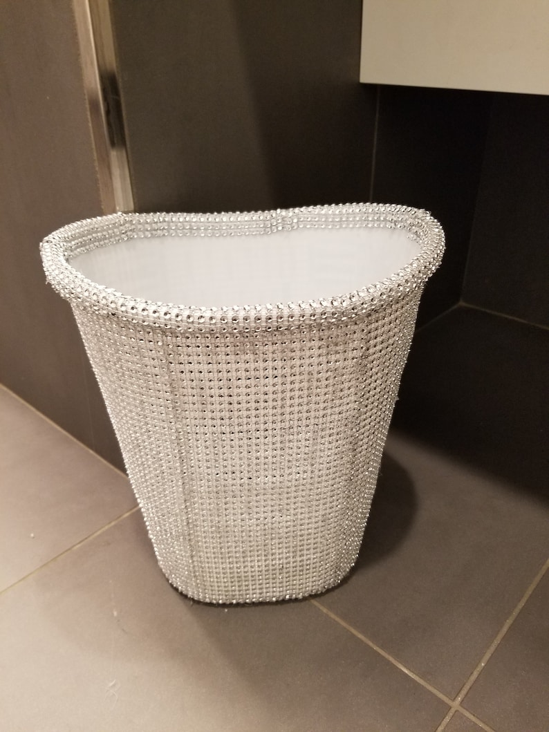 True Glam Life Waste Baskets Plastic Waste Baskets Bathroom Etsy