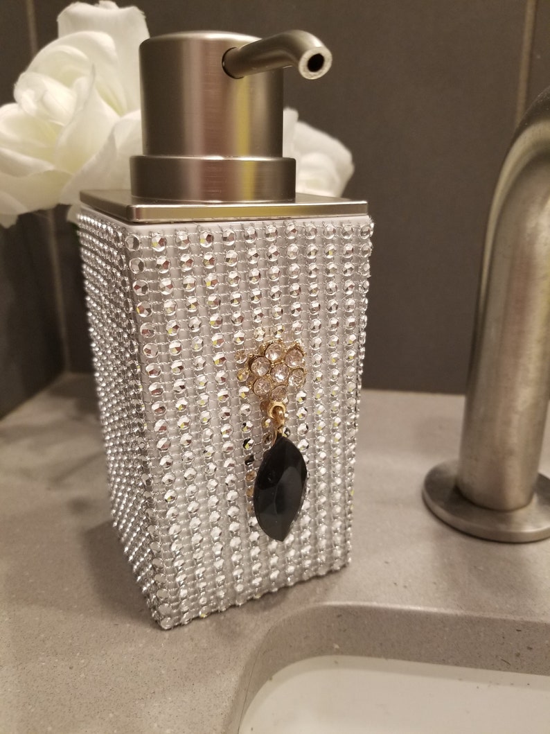 Enchanted Bling Bathroom Accessories Etsy