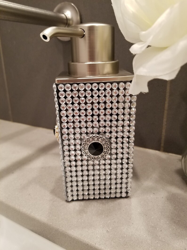 Enchanted Bling Bathroom Accessories Etsy
