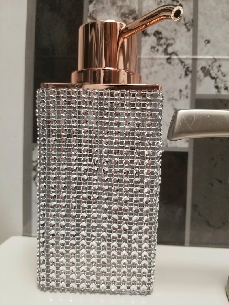 Enchanted Bling Bathroom Accessories Etsy