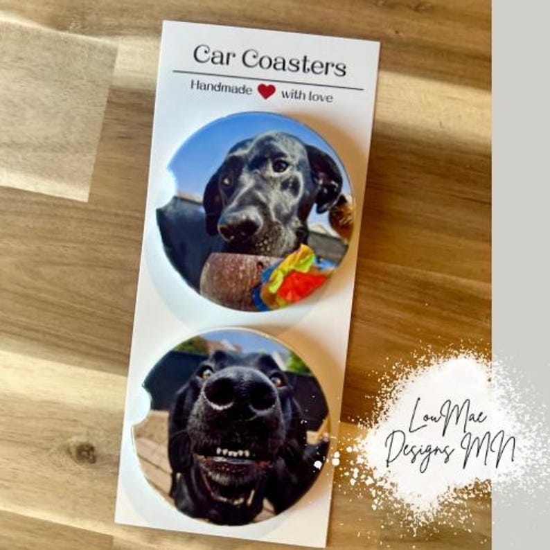 Custom - Ceramic Car Coasters (Set of 2) image 7