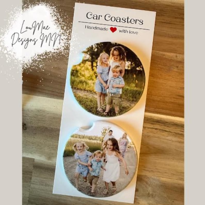 Custom - Ceramic Car Coasters (Set of 2) image 8