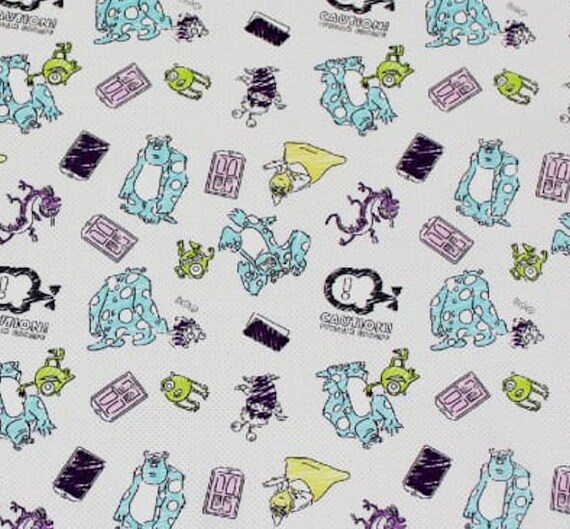 Custom Fitted Crib Toddler Bed Sheet Monsters Inc Sully Etsy