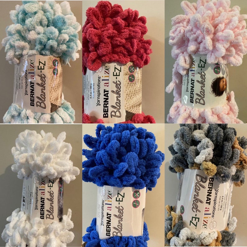 Bernat Alize Blanket EZ Yarn Etsy