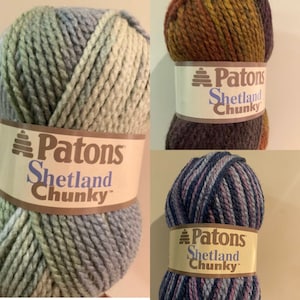 Patons Shetland Chunky Varigated