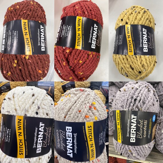 Bernat Blanket Confetti Yarn Etsy