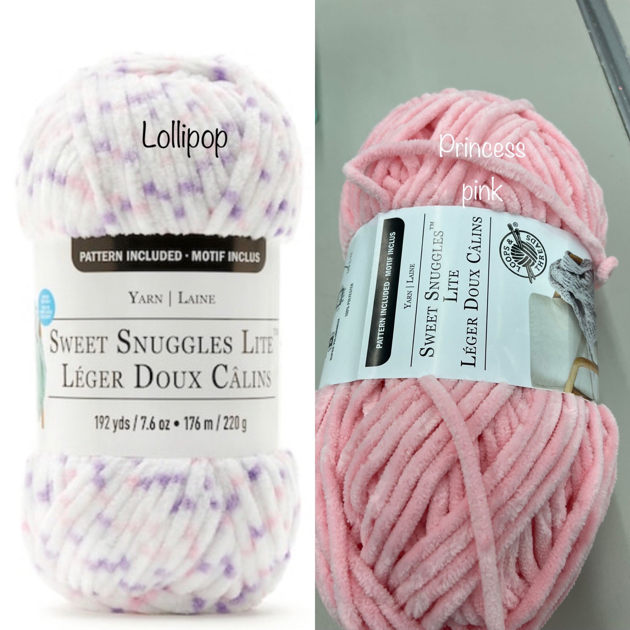 12 Pack: Sweet Snuggles Lite Blossom™ Yarn by Loops & Threads
