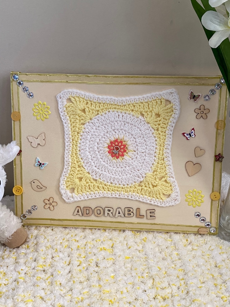Button Art Adorable Crochet