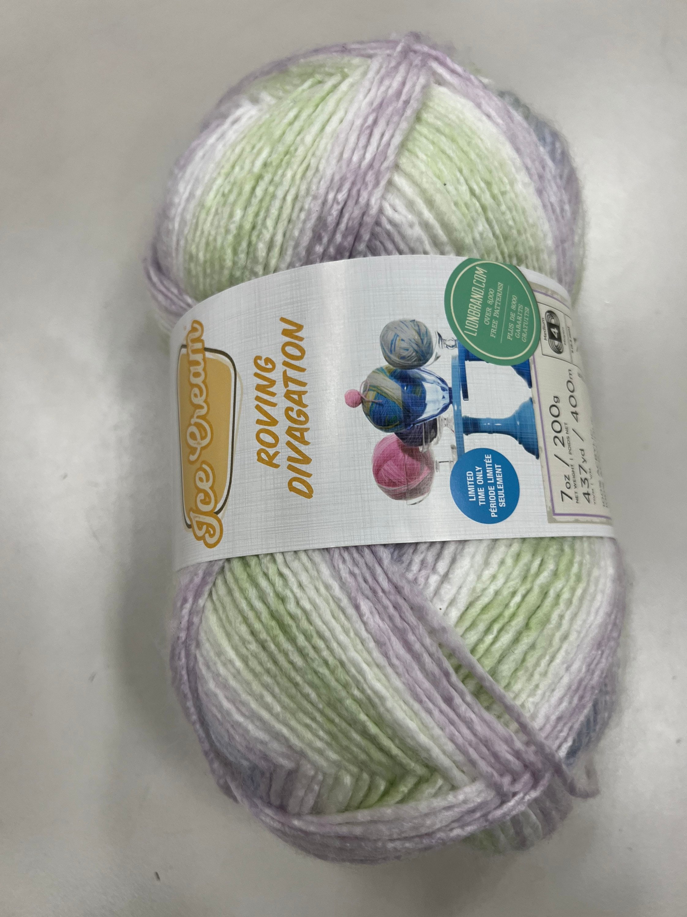 Amazon.com: Lion Brand Yarn Wool-Ease Roving Origins Yarn, 1