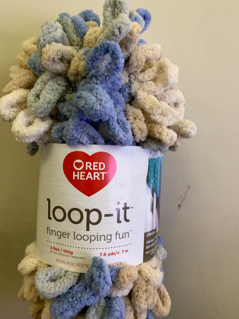 Red Heart Loop It Yarn - Etsy