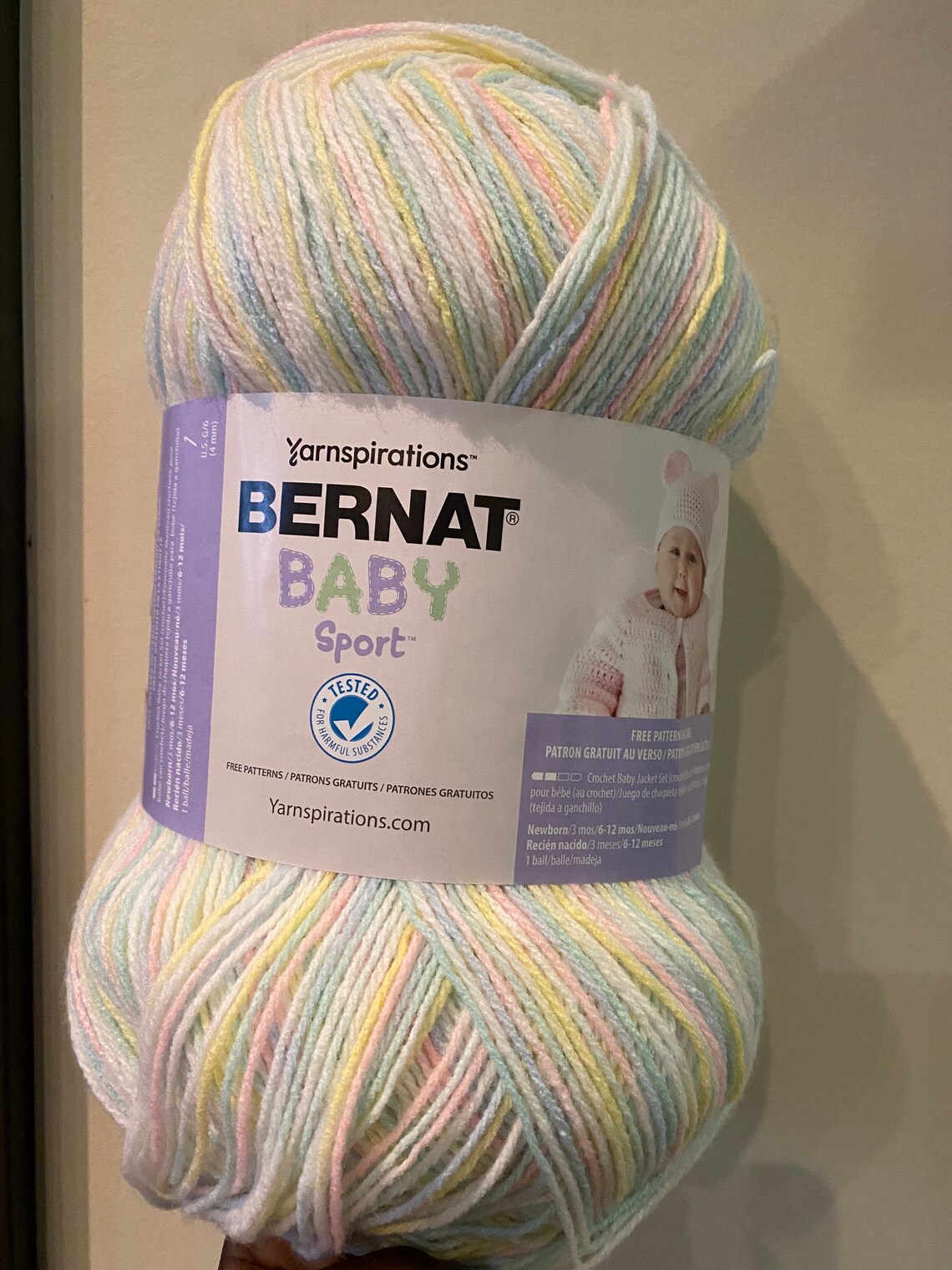 Bernat Baby Sport Ombre 280/300g Etsy