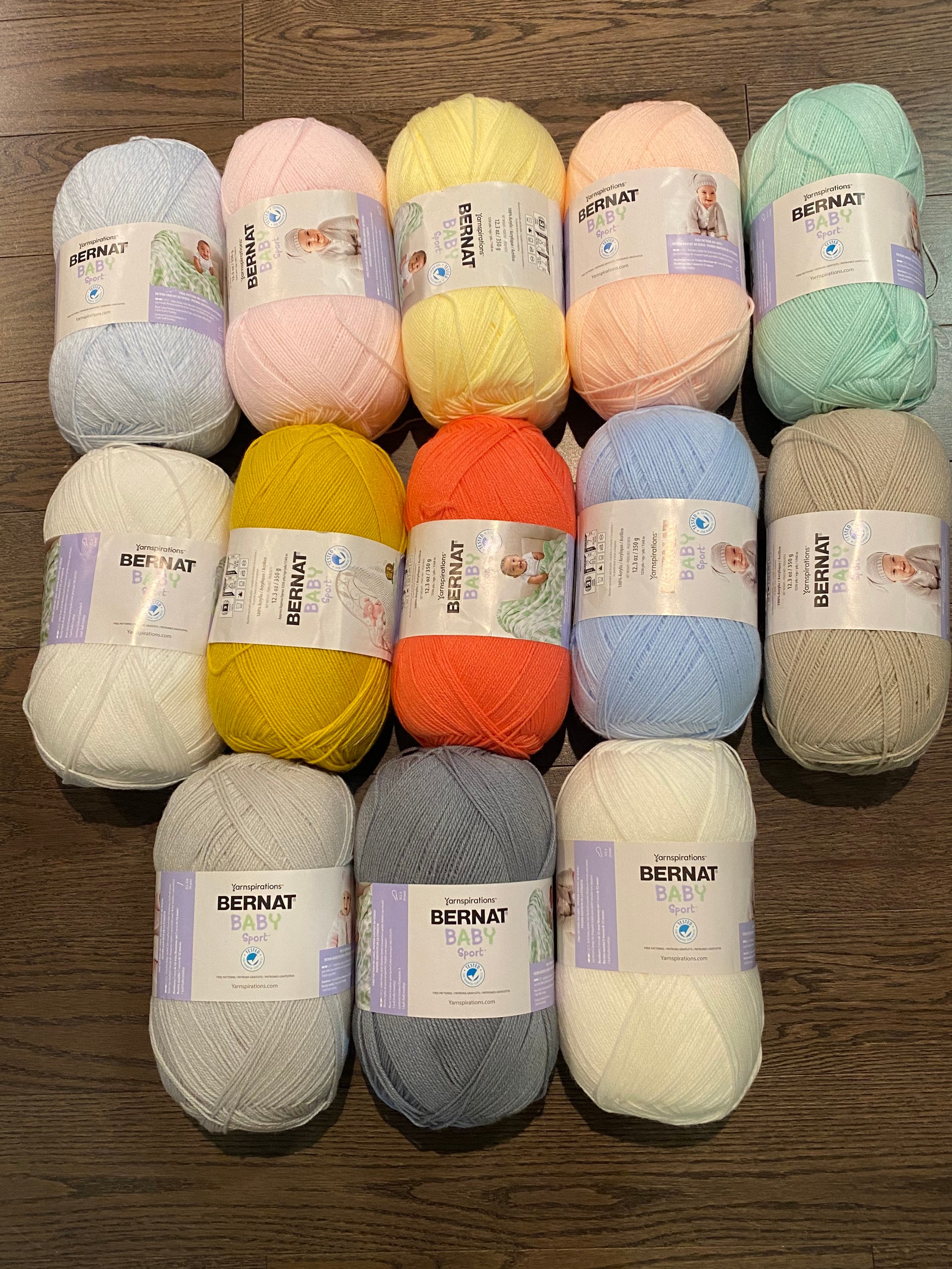 Bernat Baby Sport Yarn 350g/300g -  Norway