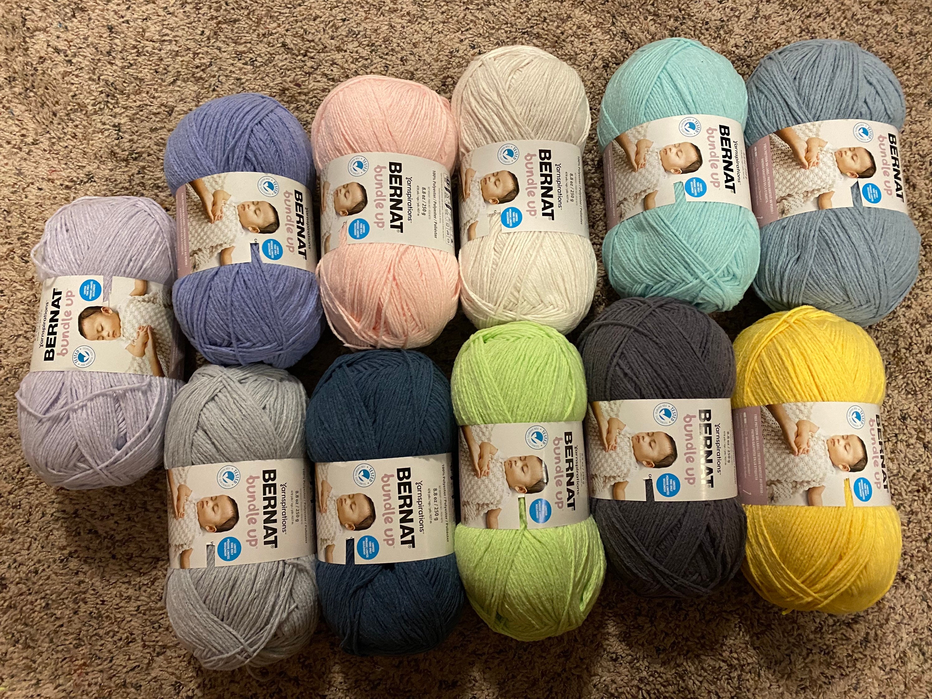 Yarn Lovers 10 Pack Bulk Yarn Bundle