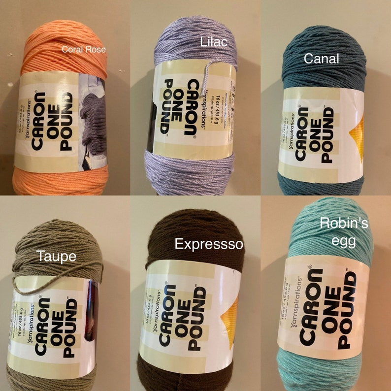 Caron One Pound Yarn Etsy