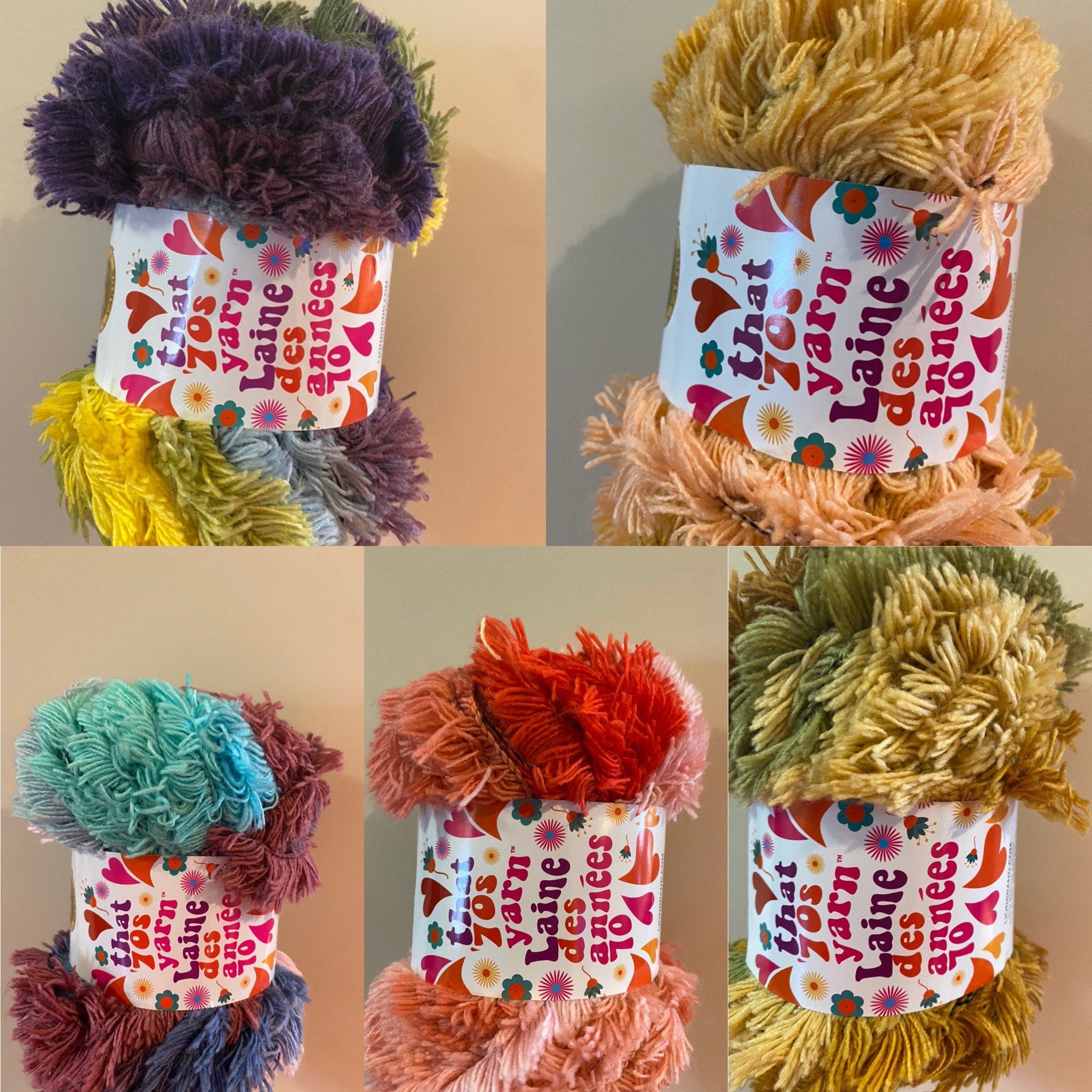 Lion Brand That 70's Yarn - Etsy