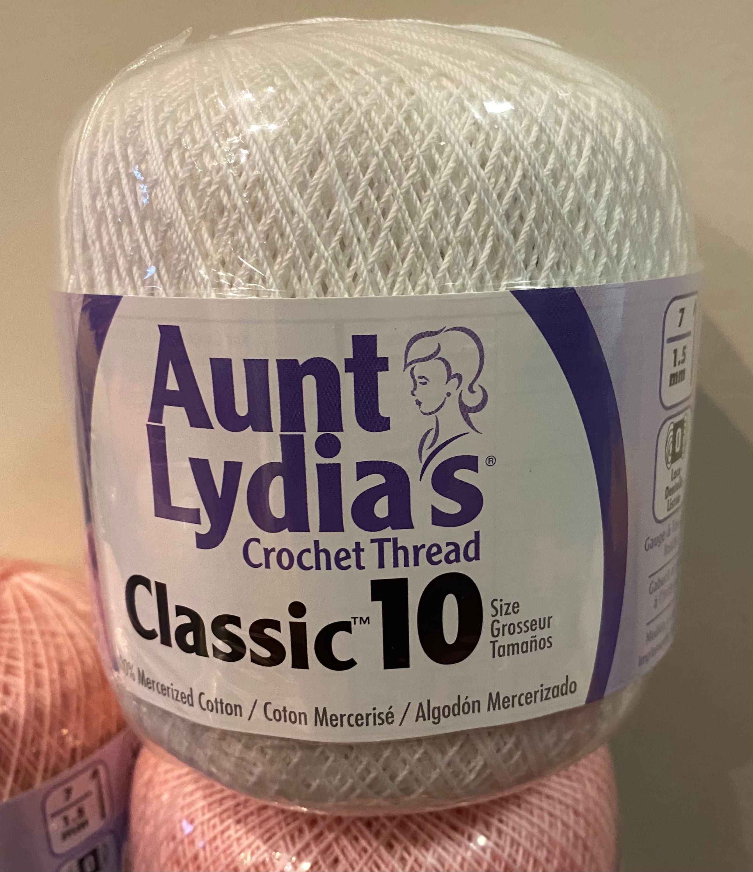 Aunt Lydia Crochet Thread Classic 10 Etsy Canada