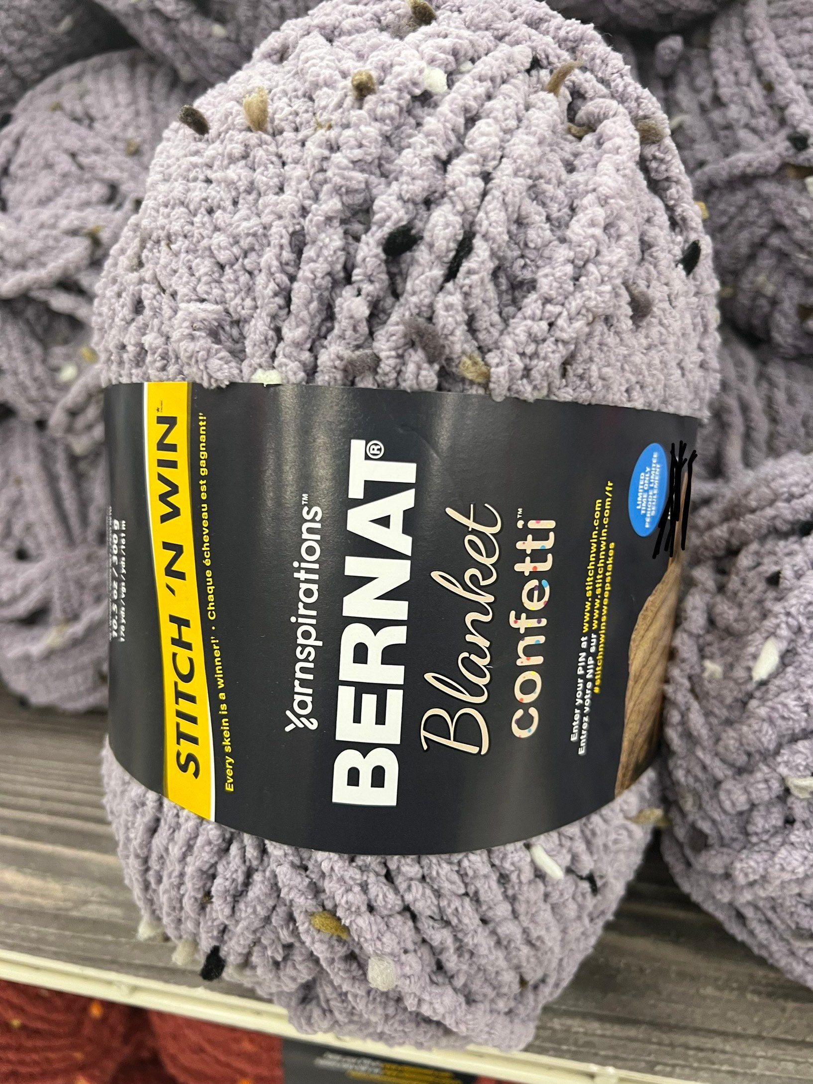 Bernat Blanket Confetti Yarn 