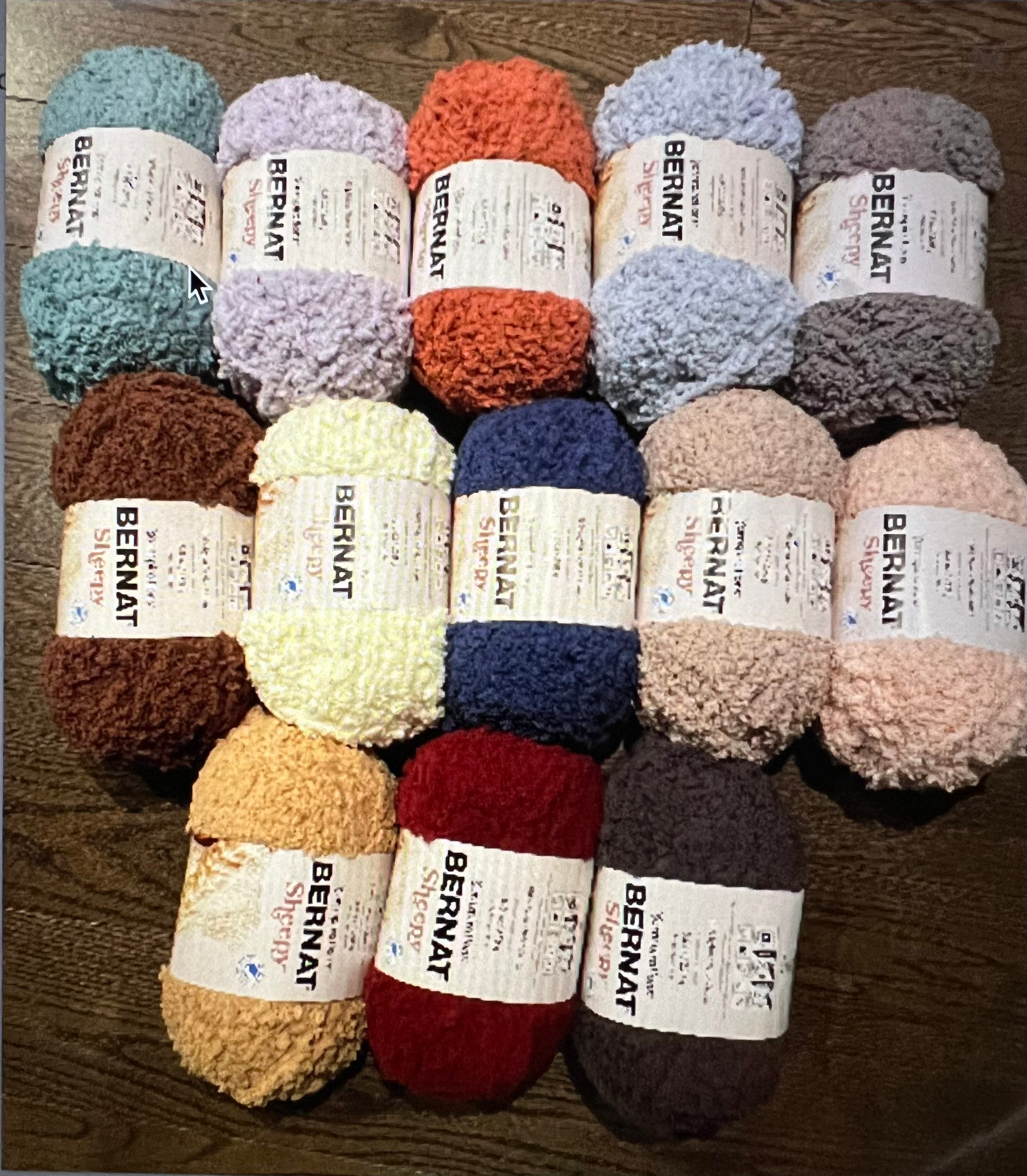 Bernat Sheepy Yarn - Clearance Shades