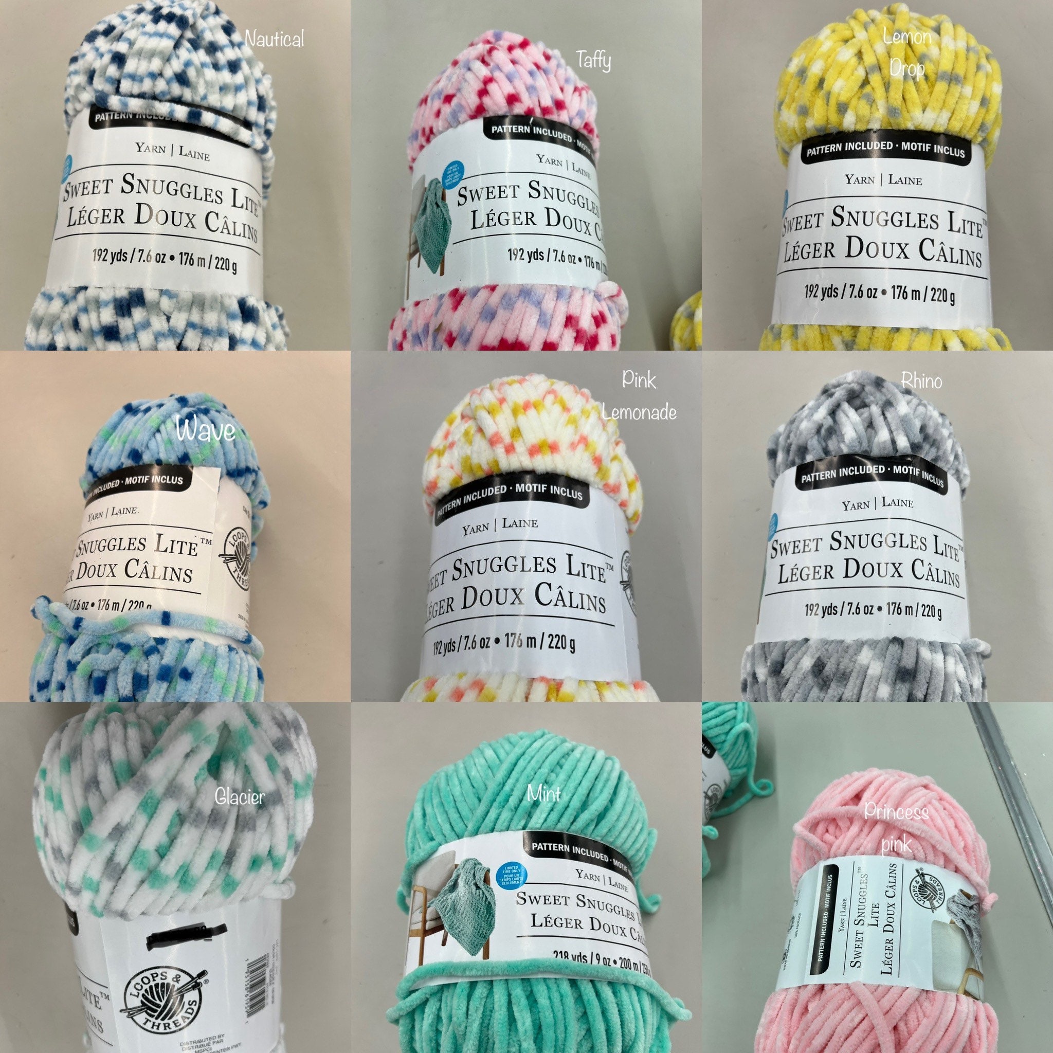 12 Pack: Sweet Snuggles™ Lite Yarn by Loops & Threads®