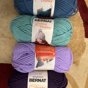 Bernat Softee Chunky Yarn 100g