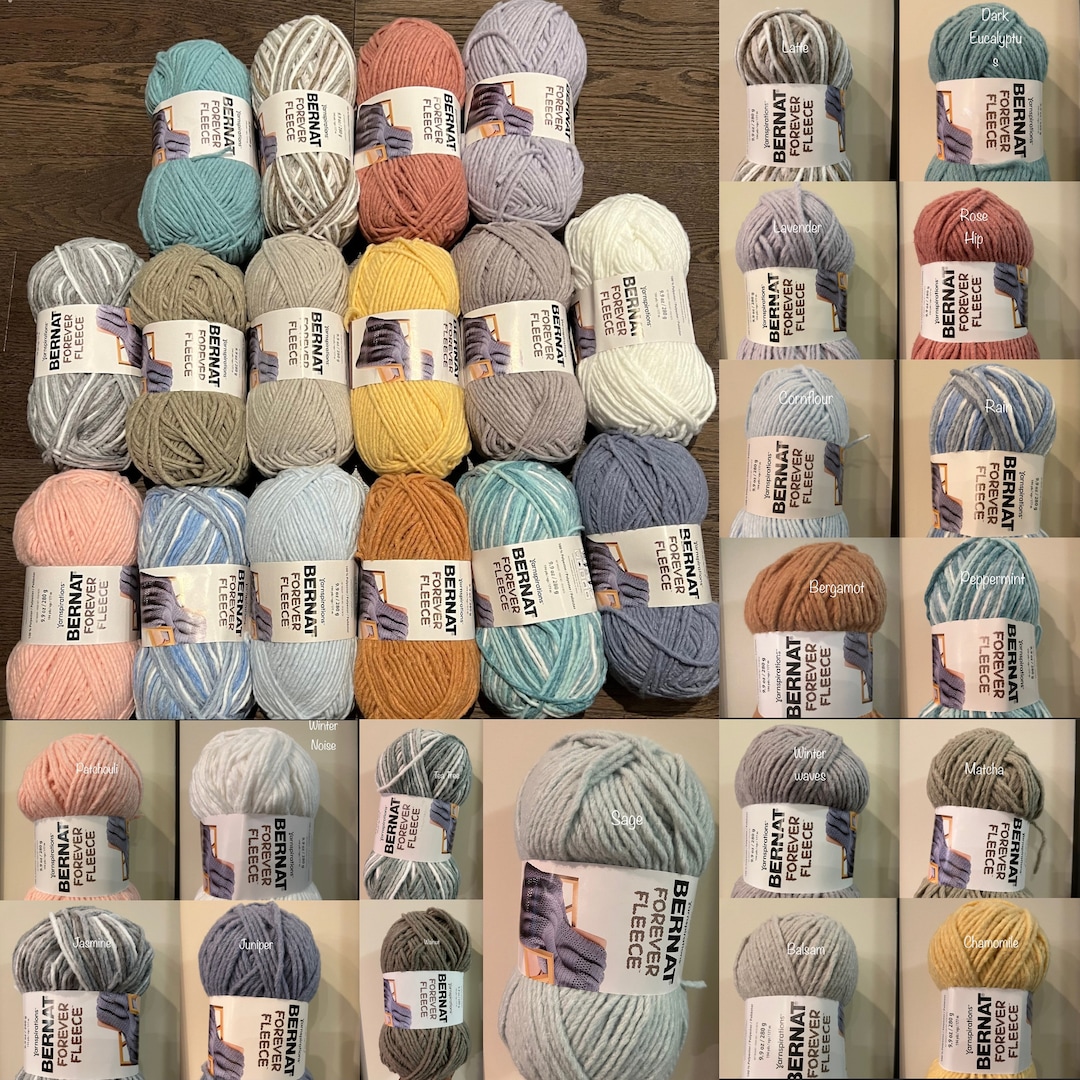 Bernat Forever Fleece Yarn 280g -  Denmark