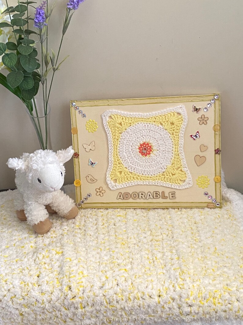 Button Art Adorable Crochet