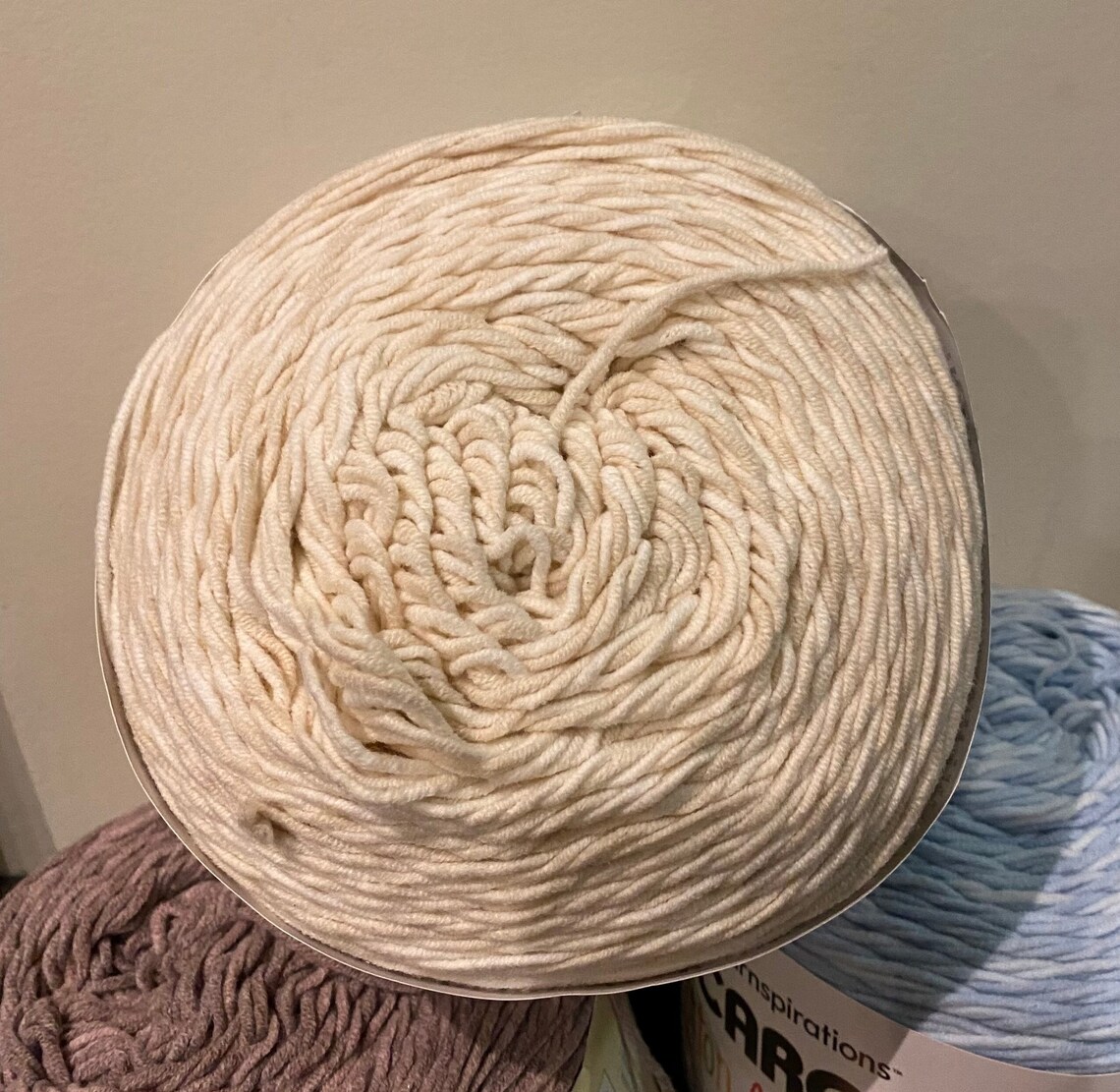 Caron Cotton Angel Cakes Etsy