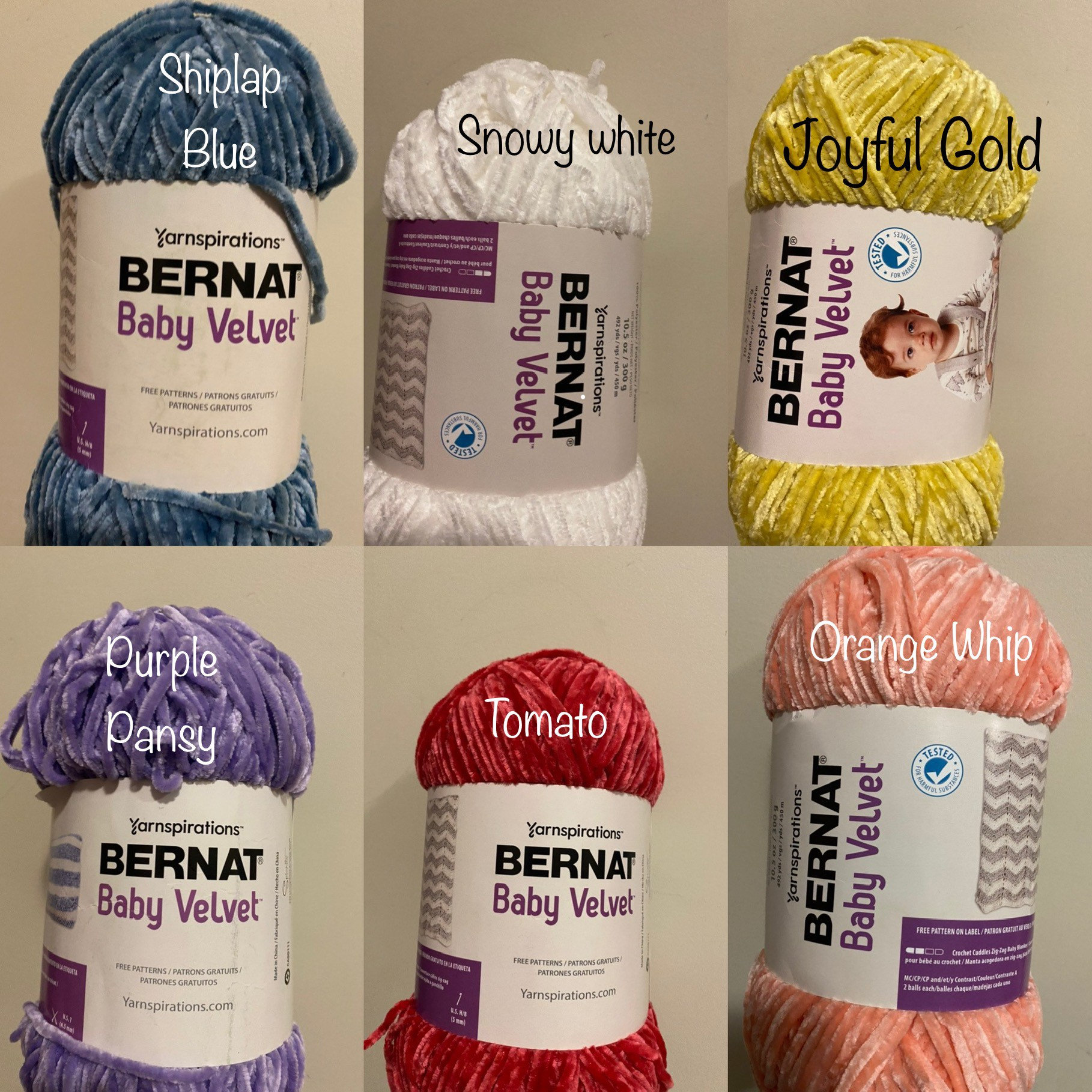 Bernat Baby Velvet Yarn 300g Etsy