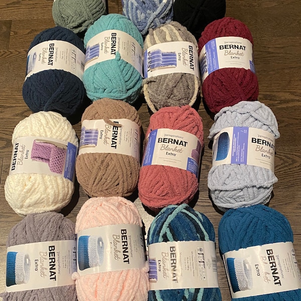 Bernat Blanket Yarn Birch Etsy