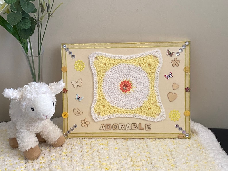 Button Art Adorable Crochet