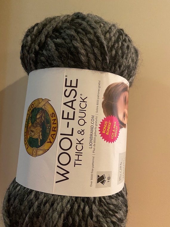 Lion Brand Wool-ease Thick & Quick Color Storm Front -  Canada
