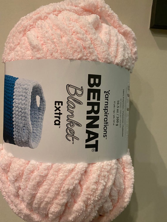 Bernat Blanket Extra Velveteal Yarn - 2 Pack of 300g/10.5oz - Polyester - 7  Jumbo - 97 Yards - Knitting/Crochet