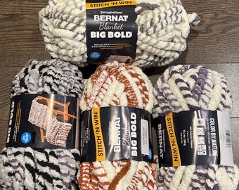 Bernat Blanket BIG Bold Jumbo Yarn 300g – Readicut