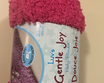 Luv s Gentle Joy Baby Blanket Yarn 200g Etsy