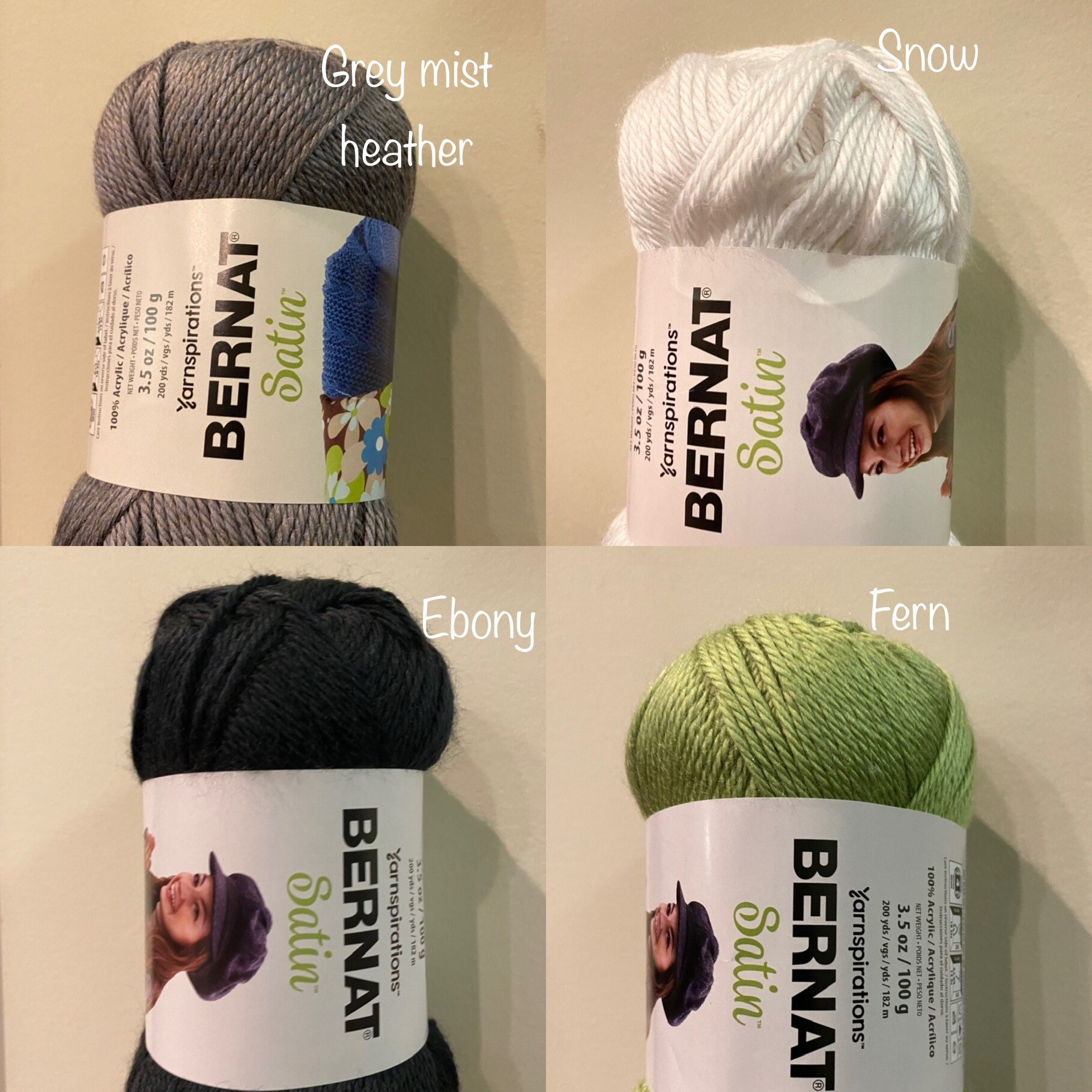 Bernat Super Value Yarn 426 Yds/389m Variety of Colours to Choose