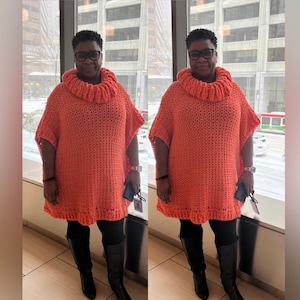 Crochet Oversized Poncho