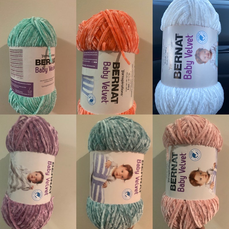 Bernat Baby Velvet yarn 300g Etsy