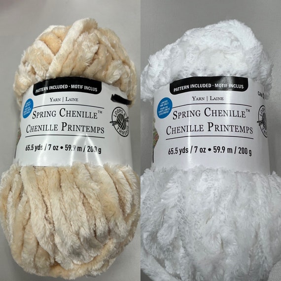 Spring Chenille™ Yarn by Loops & Threads® , chenille yarn - Vimarsana News