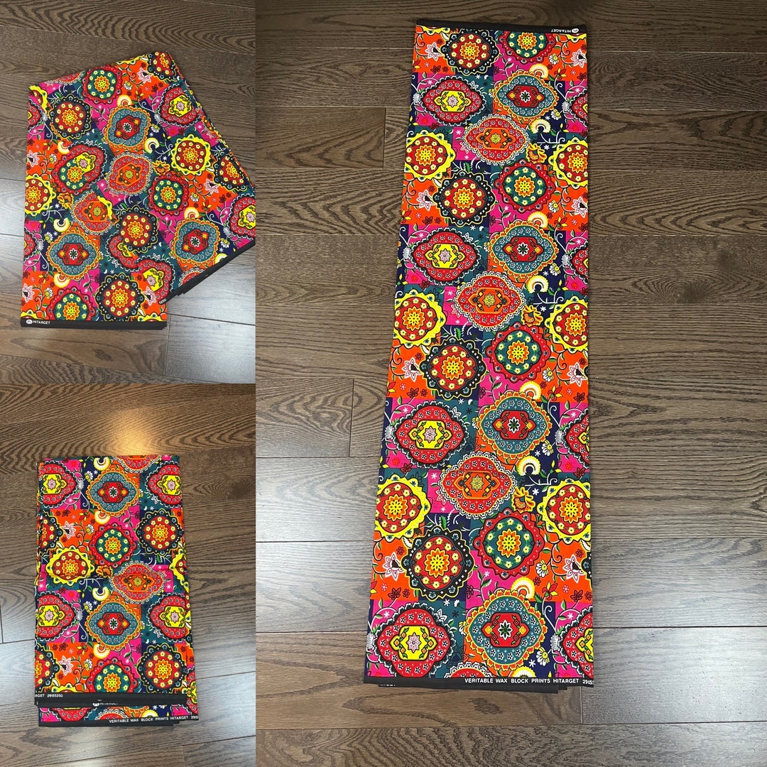 1 Yard 100 Cotton African Ankara Fabric Party Lights Etsy 1-yard-100-cotton-african-ankara-fabric-party-lights-etsy