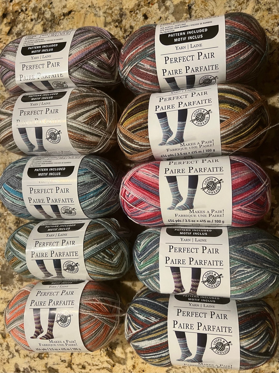 Perfect Pair Yarn by Loops & Threads® Etsy